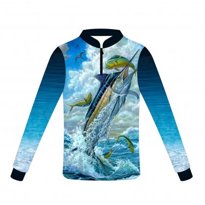 Ban Collar Fishing Jerseys